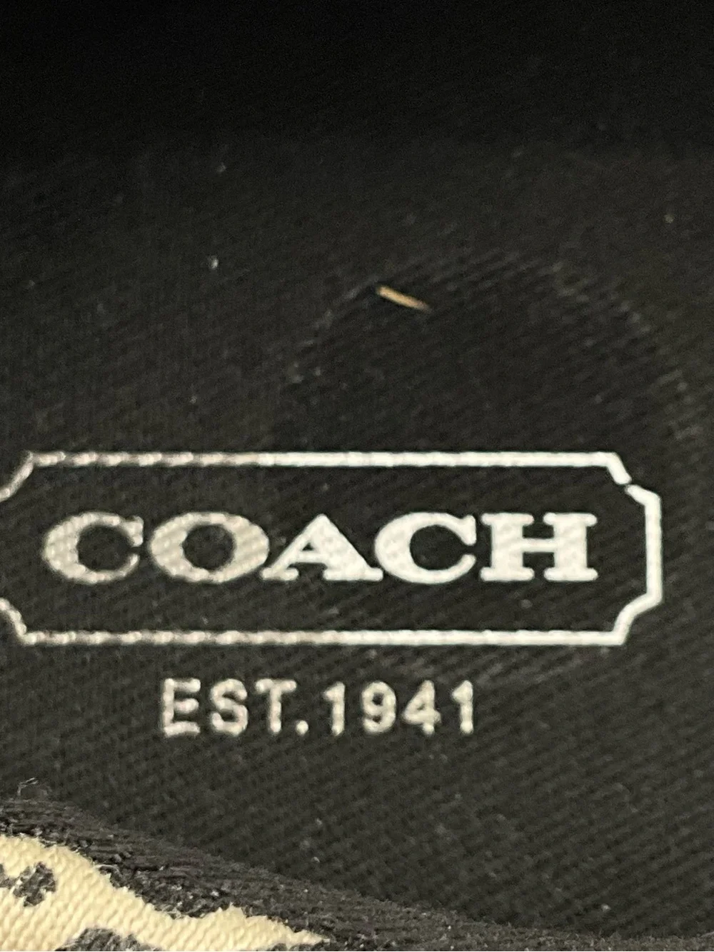 Coach Barrett Sneakers Size 7 Black & Tan Leopard-Print Canvas Low-Top Lace-up - Picture 2 of 9